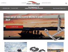 Tablet Screenshot of fishfighterproducts.com